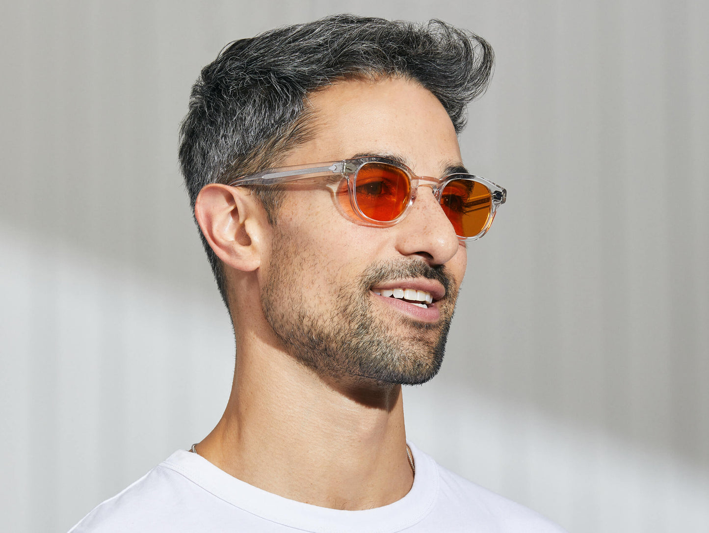 Moscot Lemtosh Crystal With Custom Made Tints Sunglasses