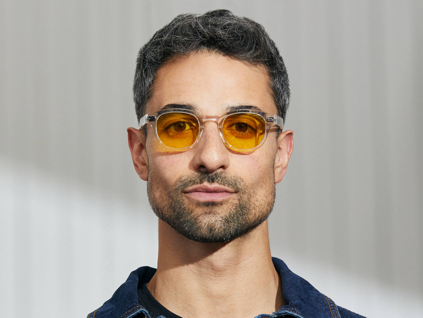 Moscot Lemtosh Crystal With Custom Made Tints Sunglasses