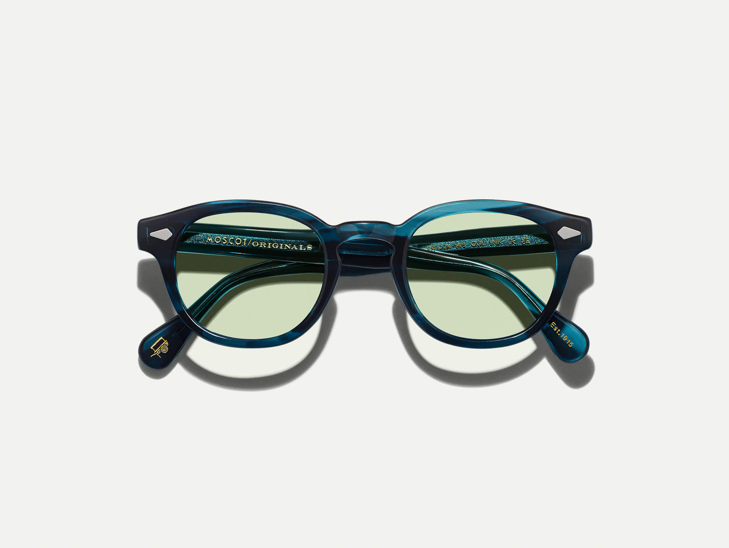 Moscot Lemtosh With Green+ Sunglasses