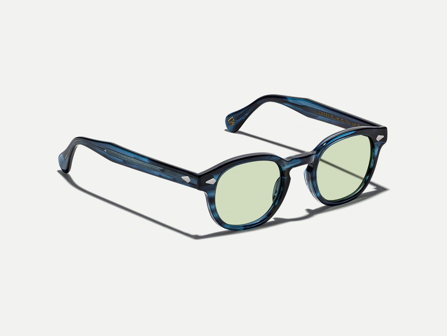 Moscot Lemtosh With Green+ Sunglasses