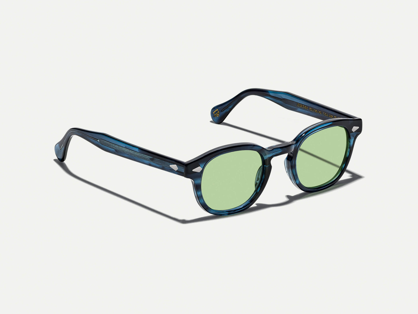 Moscot Lemtosh With Green+ Sunglasses