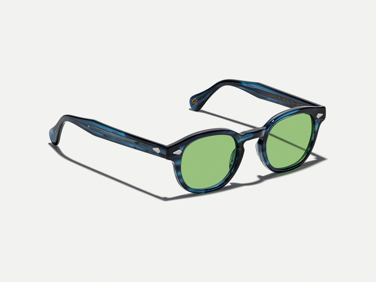 Moscot Lemtosh With Green+ Sunglasses