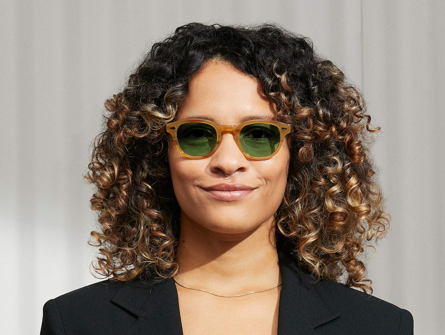 Moscot Lemtosh With Green+ Sunglasses