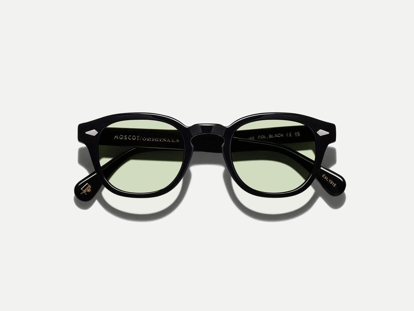 Moscot Lemtosh With Green+ Sunglasses