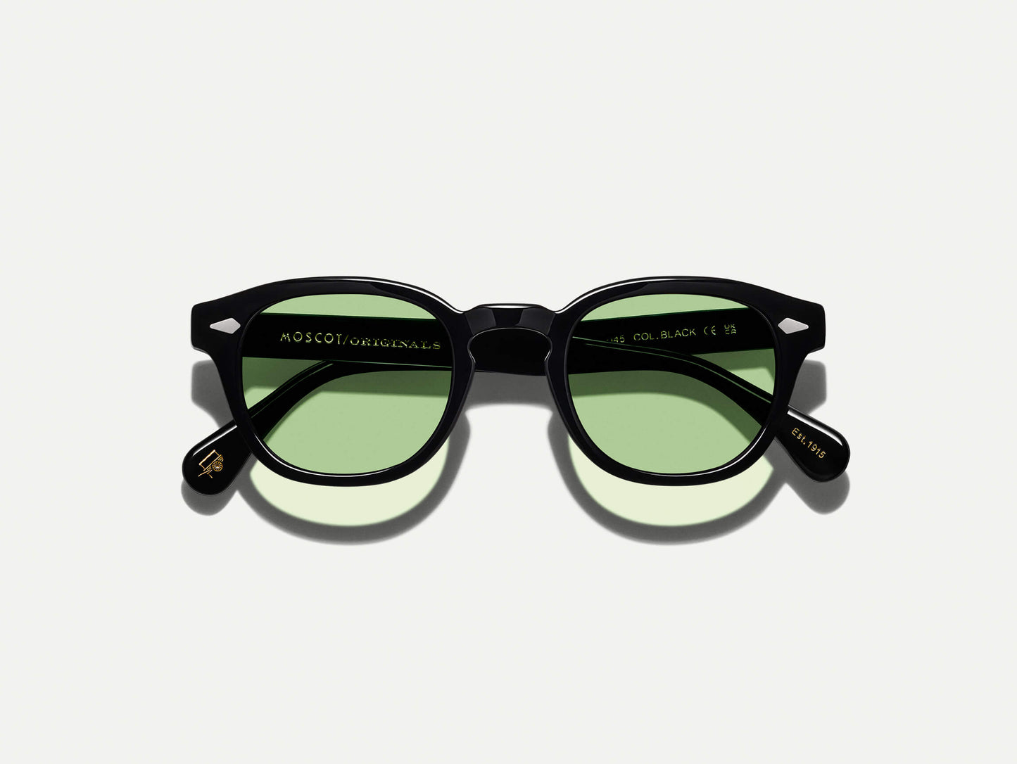 Moscot Lemtosh With Green+ Sunglasses
