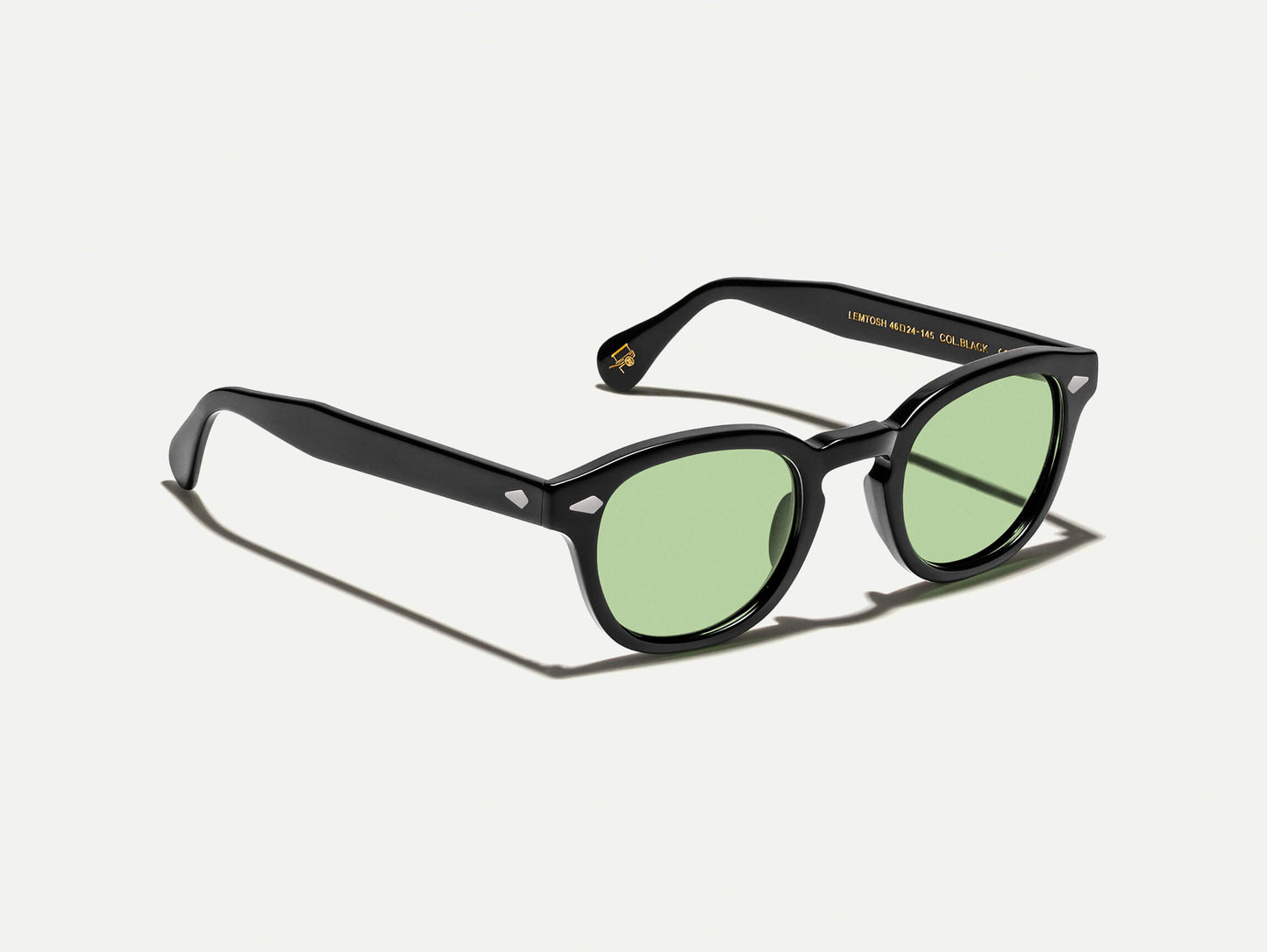 Moscot Lemtosh With Green+ Sunglasses