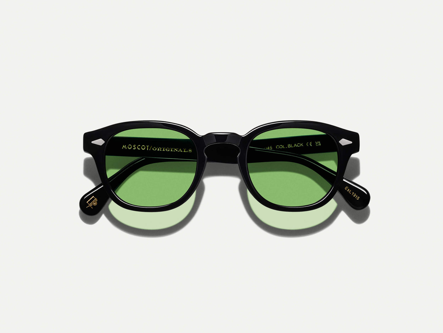 Moscot Lemtosh With Green+ Sunglasses