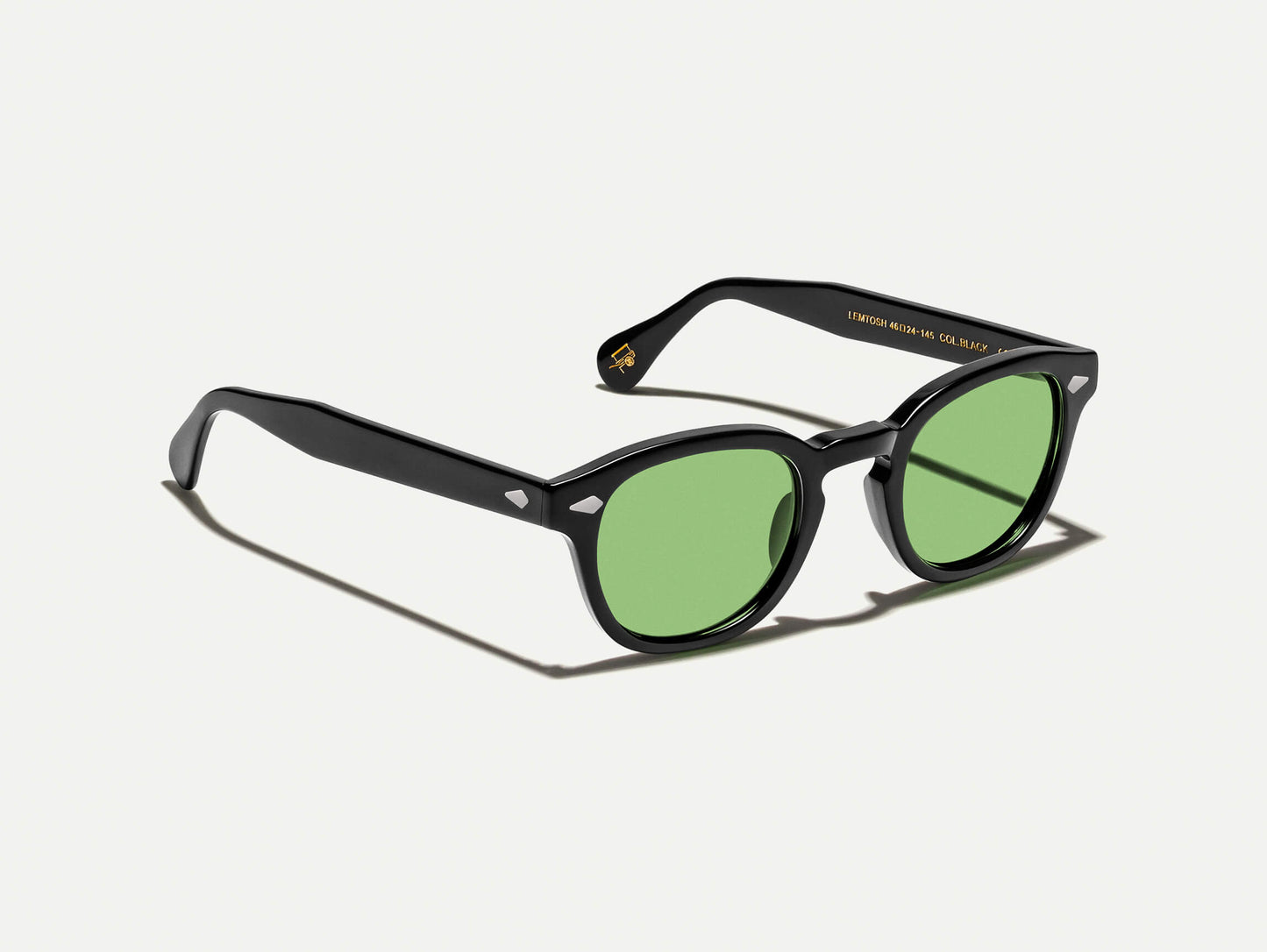 Moscot Lemtosh With Green+ Sunglasses