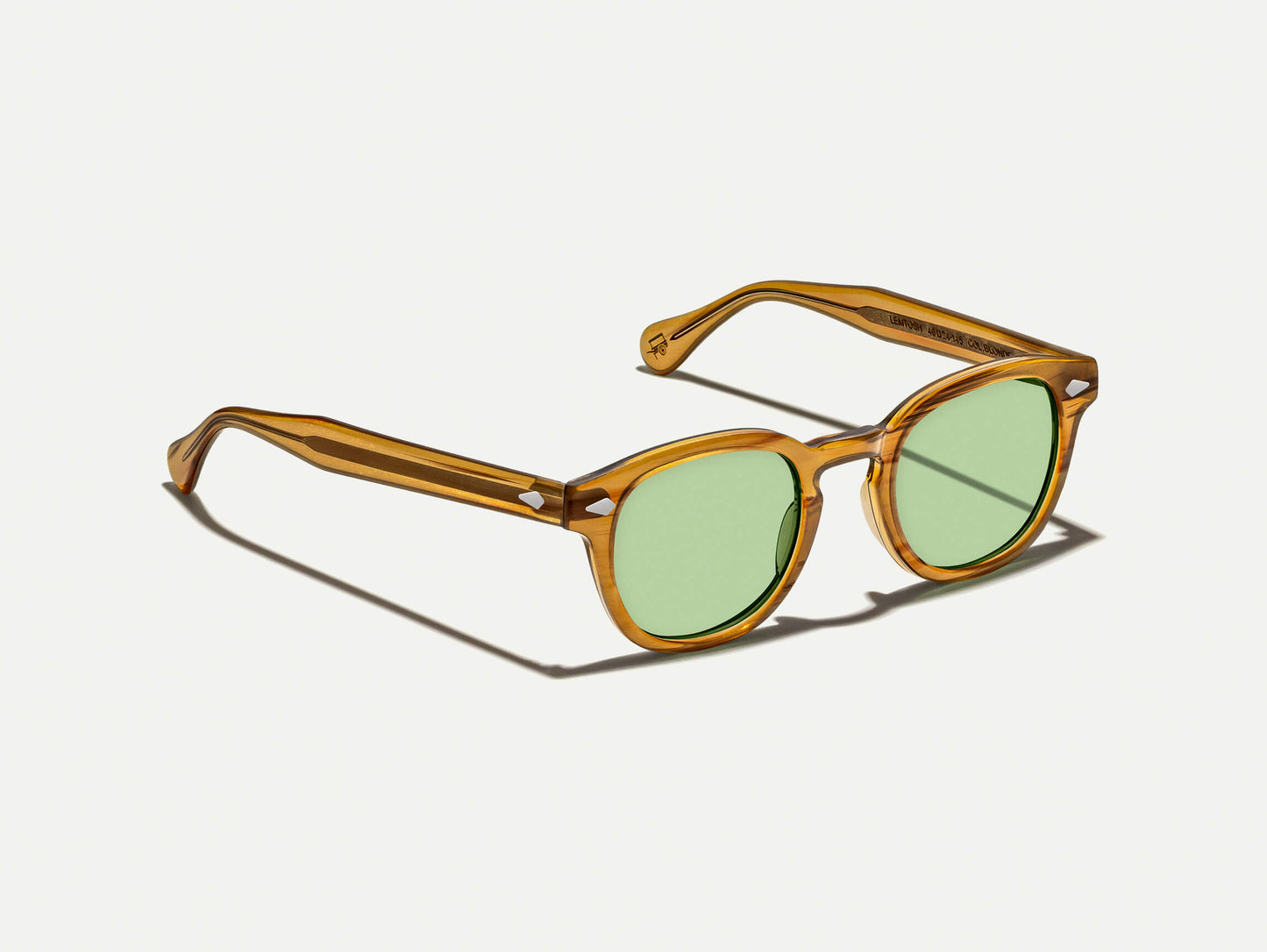 Moscot Lemtosh With Green+ Sunglasses
