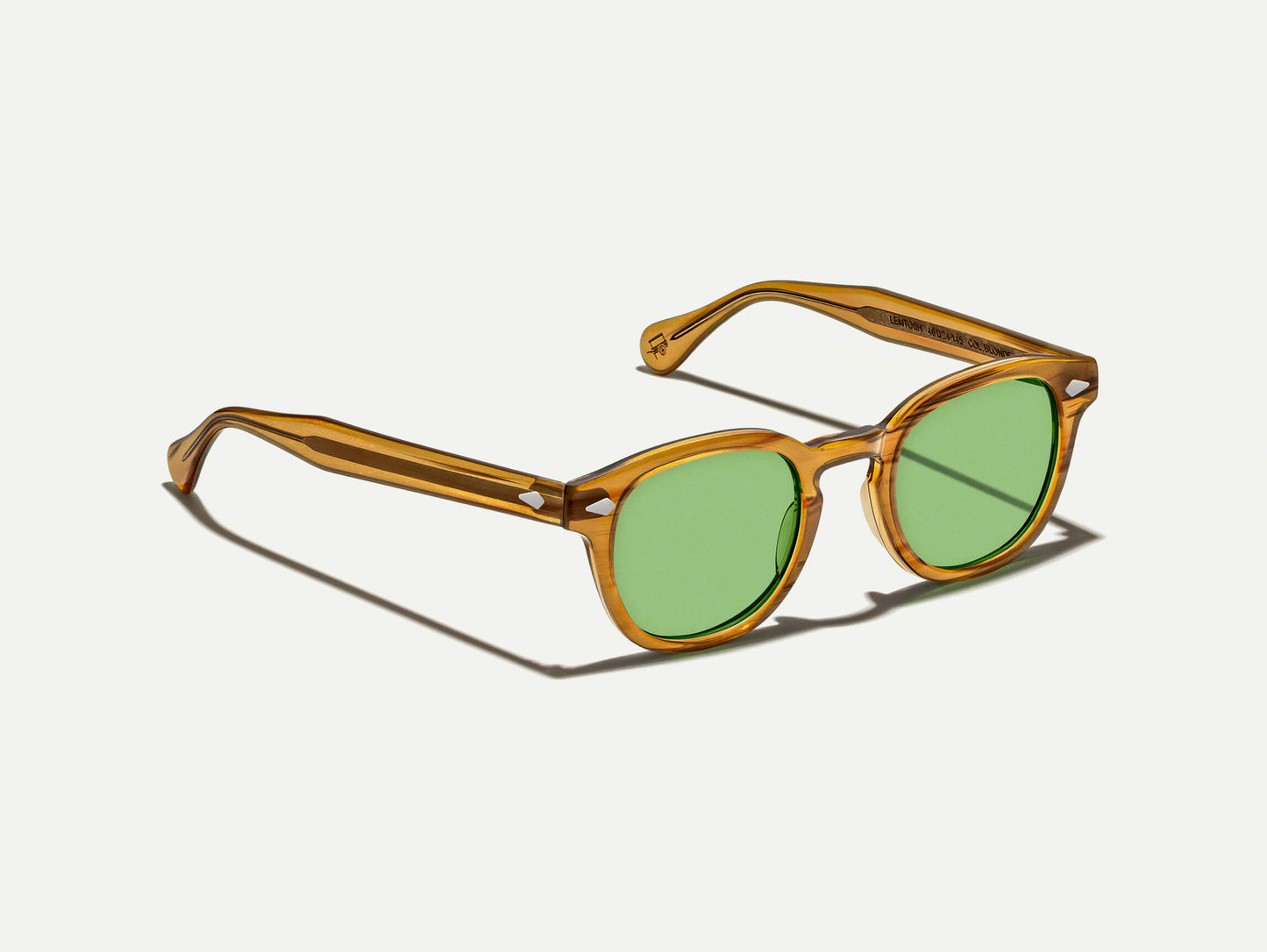 Moscot Lemtosh With Green+ Sunglasses