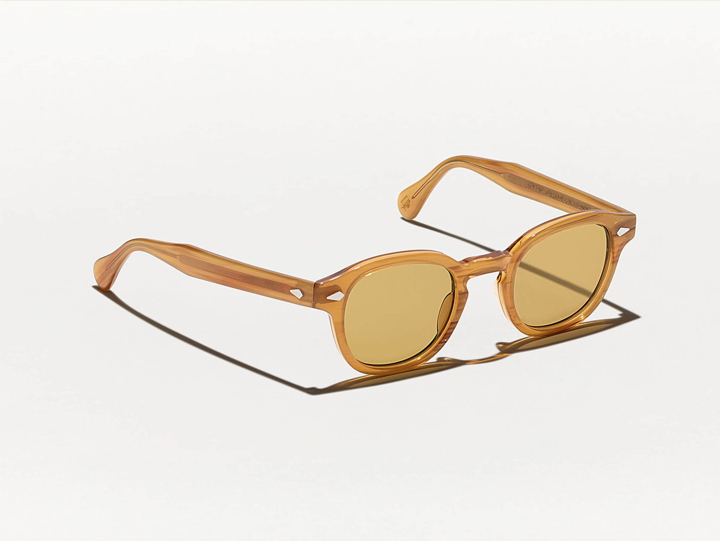 Moscot Lemtosh Monochrome Blonde Sunglasses