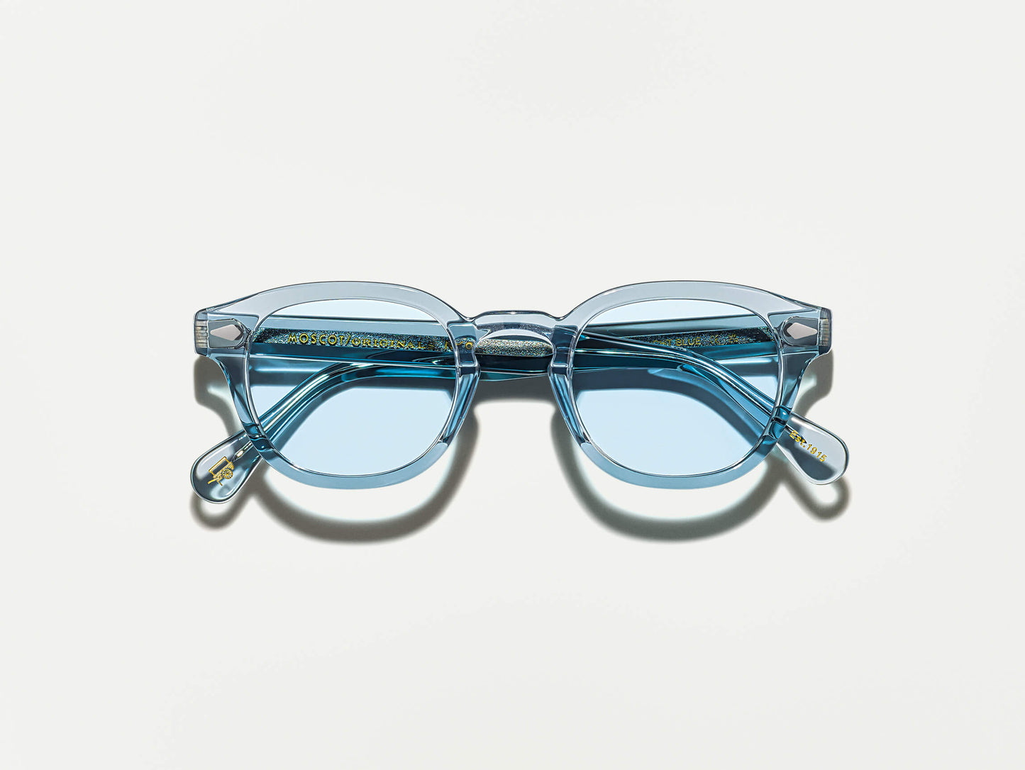 Moscot Lemtosh Monochrome Light Blue Sunglasses