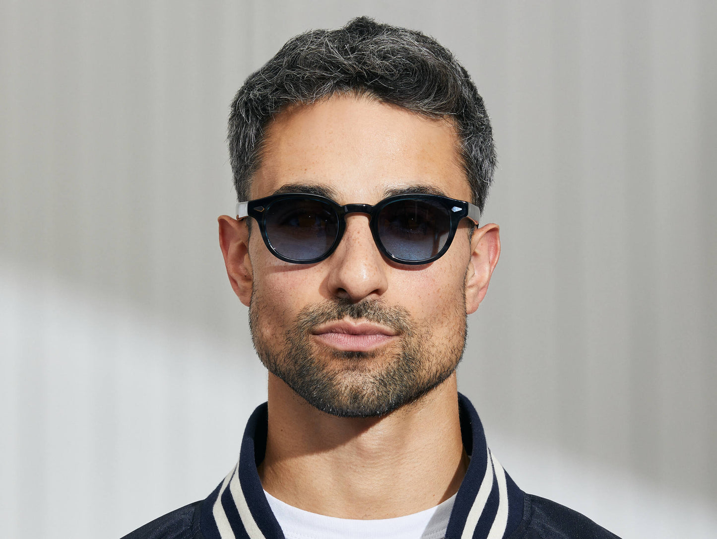 Moscot Lemtosh Monochrome Ink Sunglasses