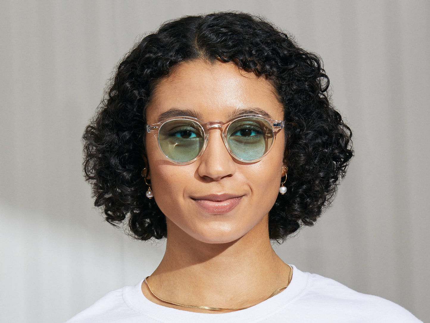 Moscot Miltzen Crystal With Custom Made Tints Sunglasses