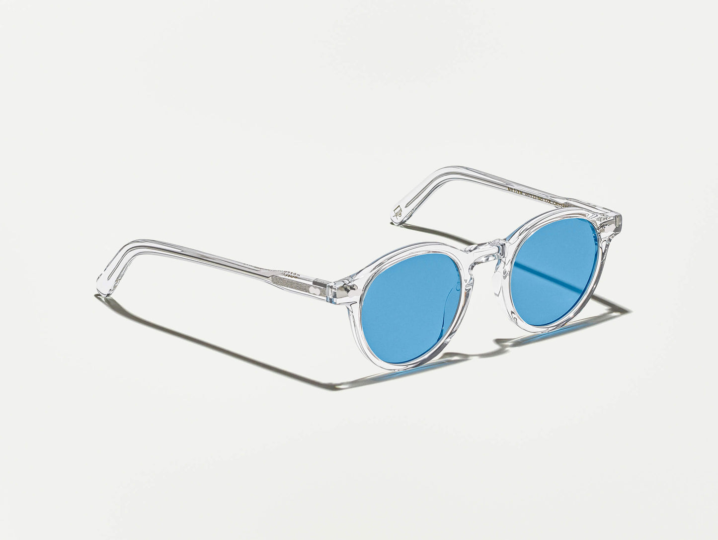 Moscot Miltzen Crystal With Custom Made Tints Sunglasses