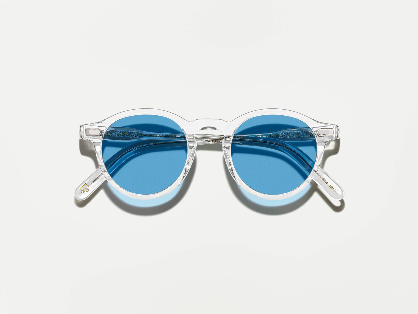 Moscot Miltzen Crystal With Custom Made Tints Sunglasses