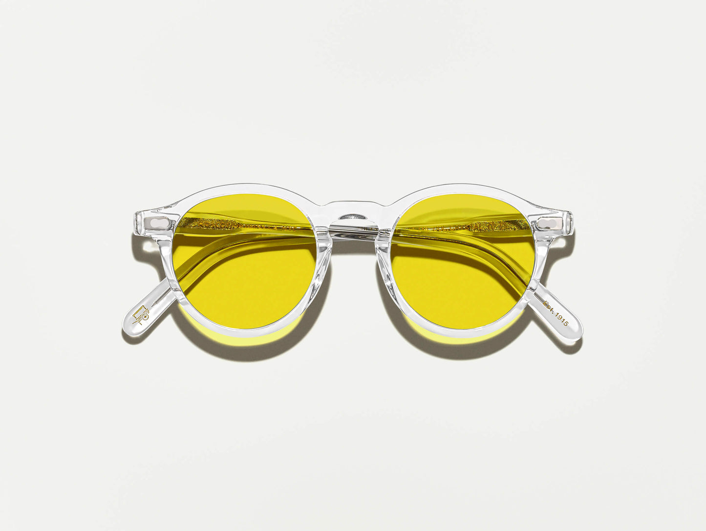 Moscot Miltzen Crystal With Custom Made Tints Sunglasses