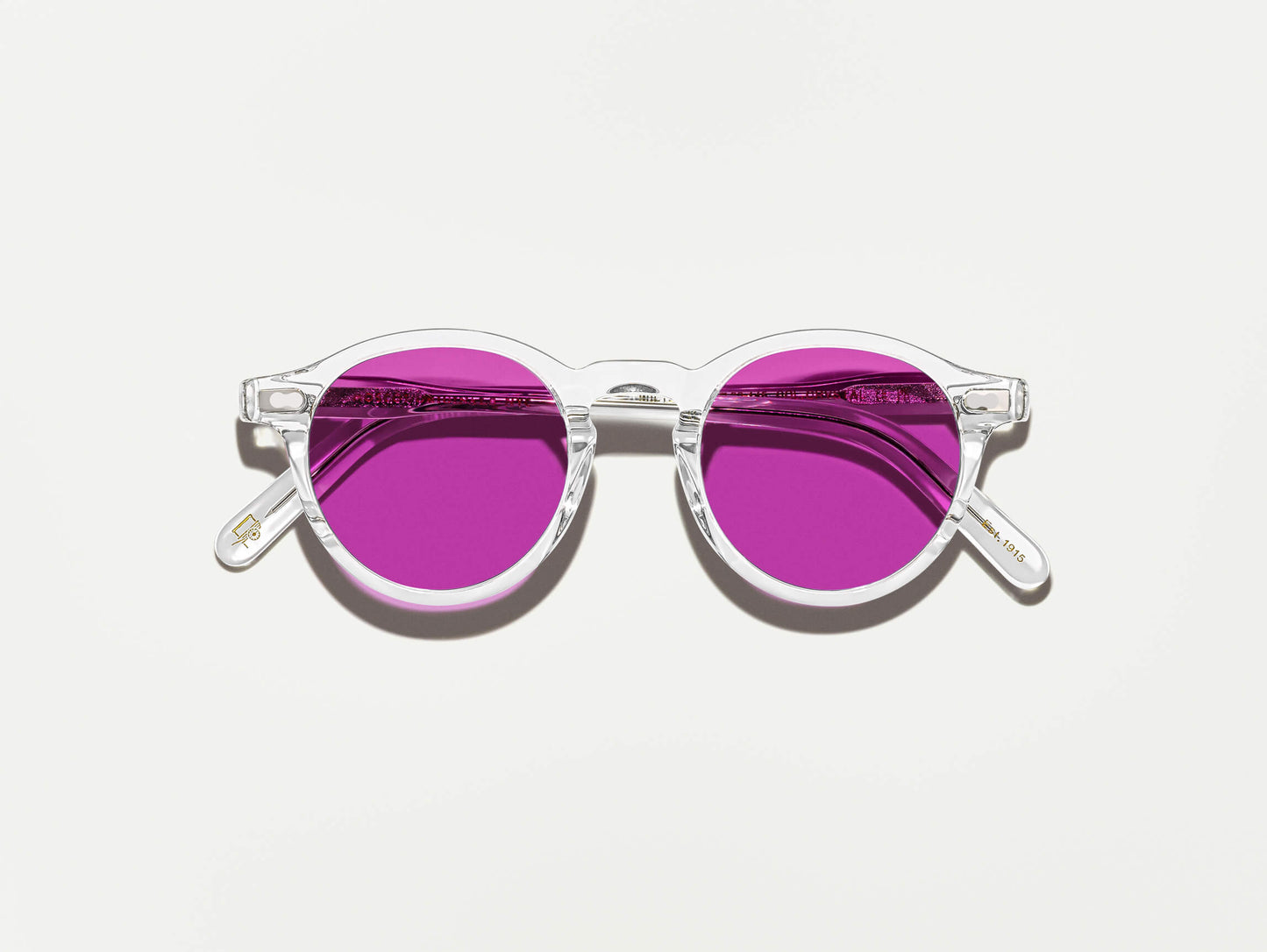 Moscot Miltzen Crystal With Custom Made Tints Sunglasses