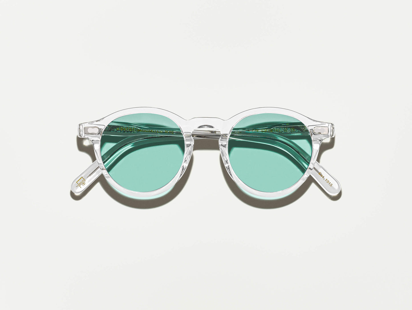 Moscot Miltzen Crystal With Custom Made Tints Sunglasses