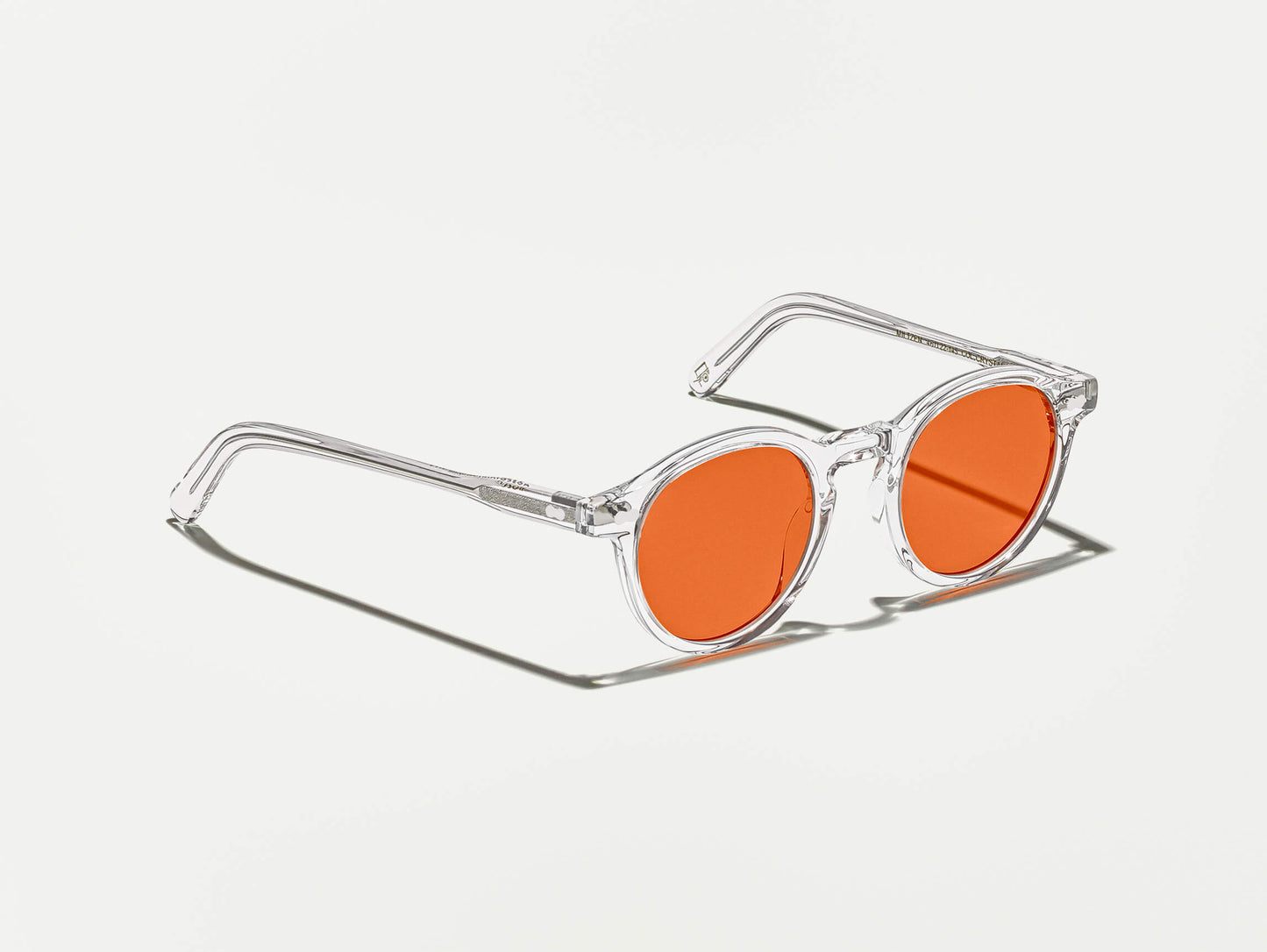 Moscot Miltzen Crystal With Custom Made Tints Sunglasses