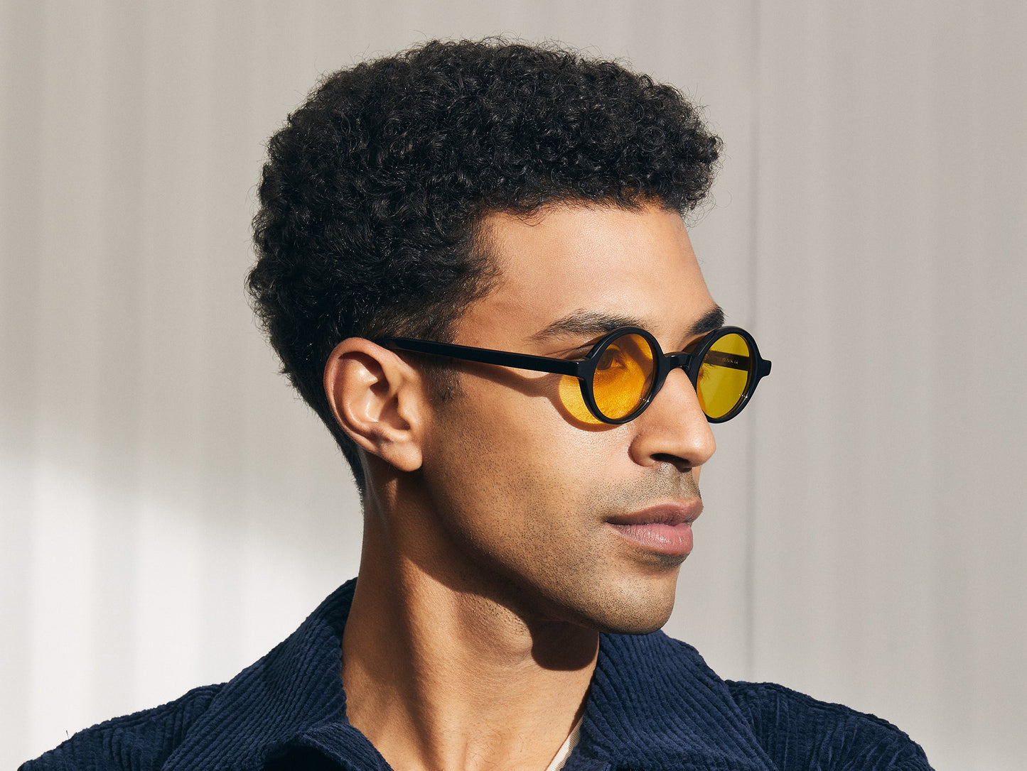 Moscot Zolman Black With Custom Made Tints Sunglasses
