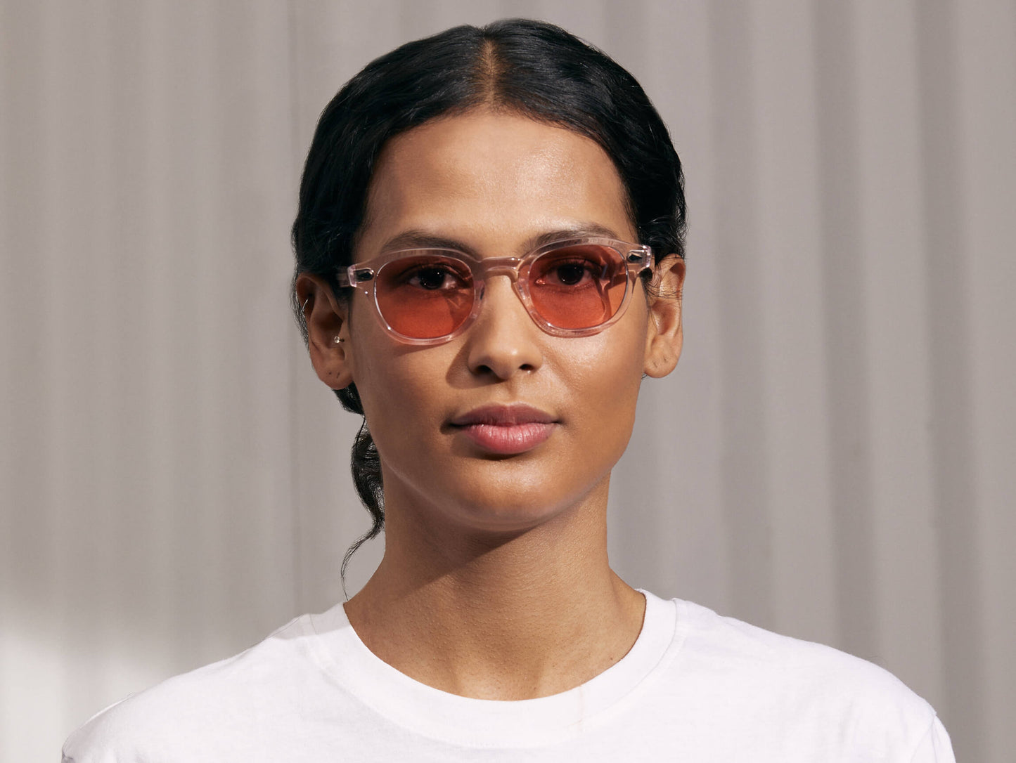 Moscot Lemtosh Monochrome Blush Sunglasses
