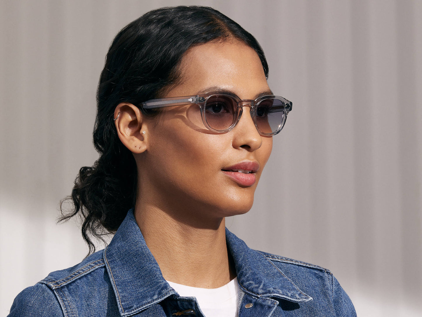 Moscot Lemtosh Monochrome Light Grey Sunglasses