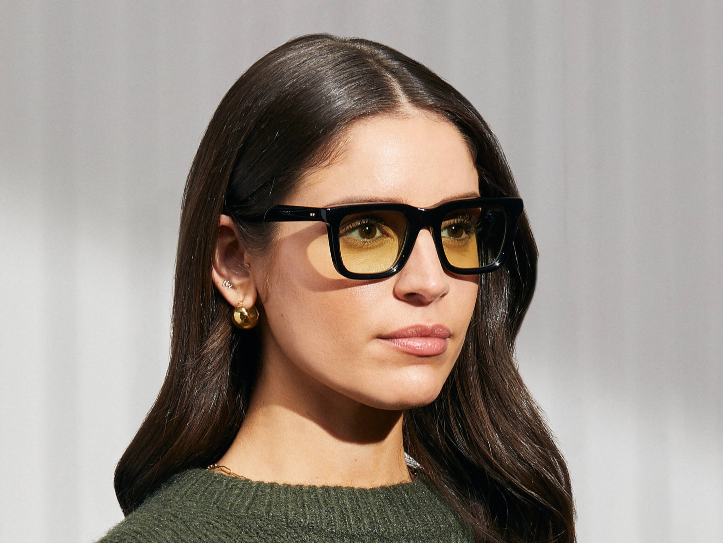 Moscot Rizik Black With Custom Made Tints Sunglasses