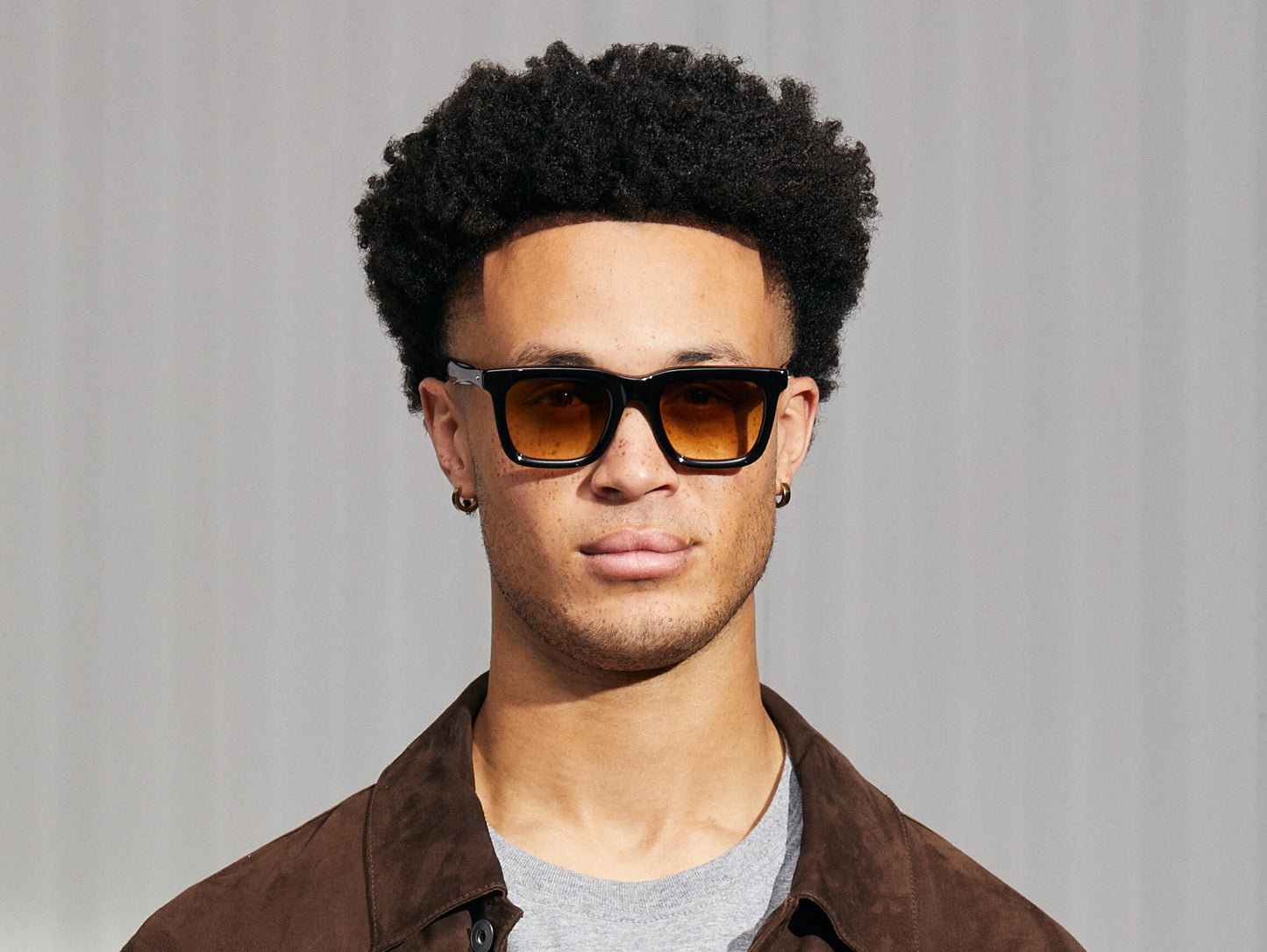 Moscot Rizik Black With Custom Made Tints Sunglasses