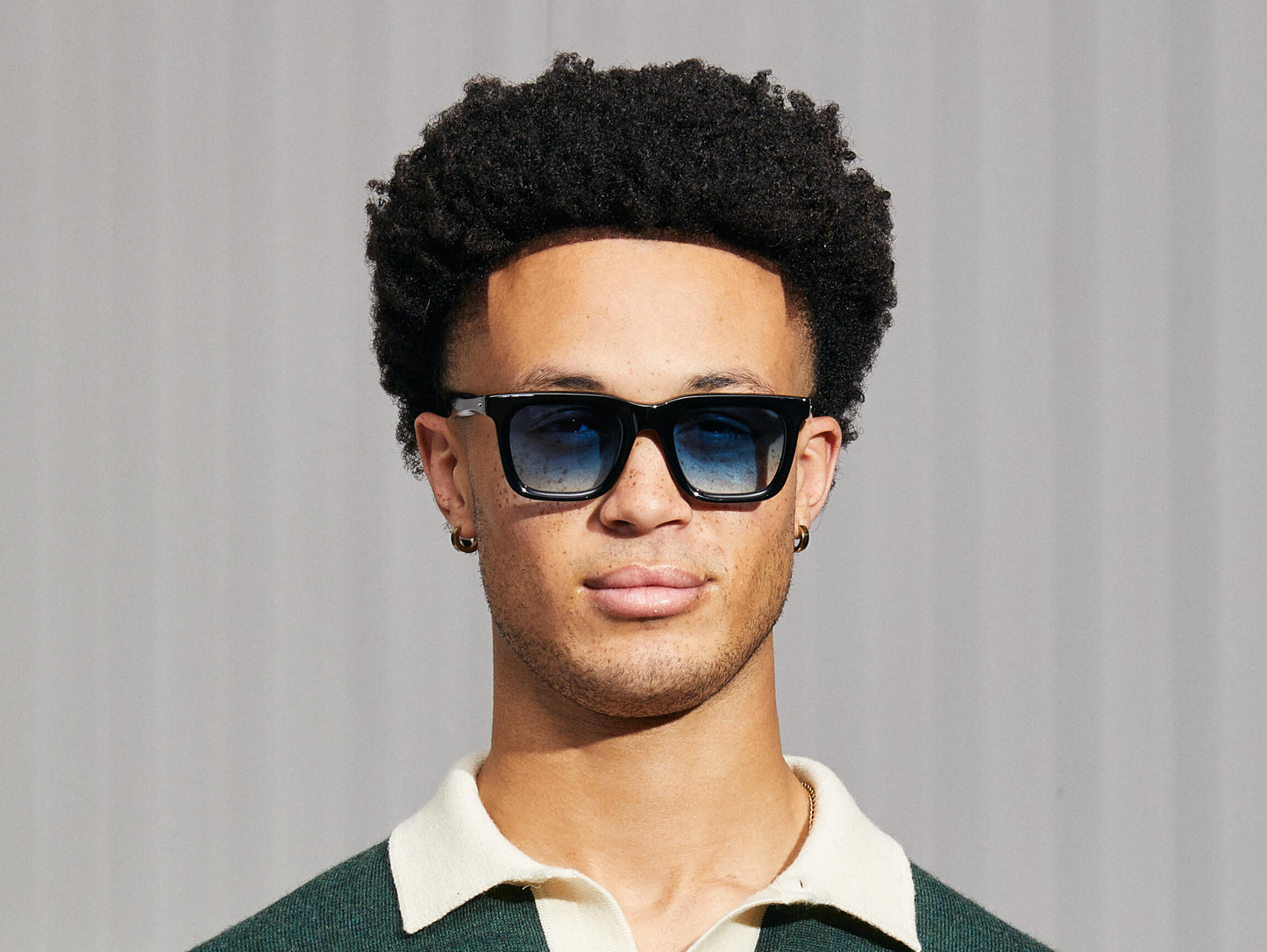 Moscot Rizik Black With Custom Made Tints Sunglasses