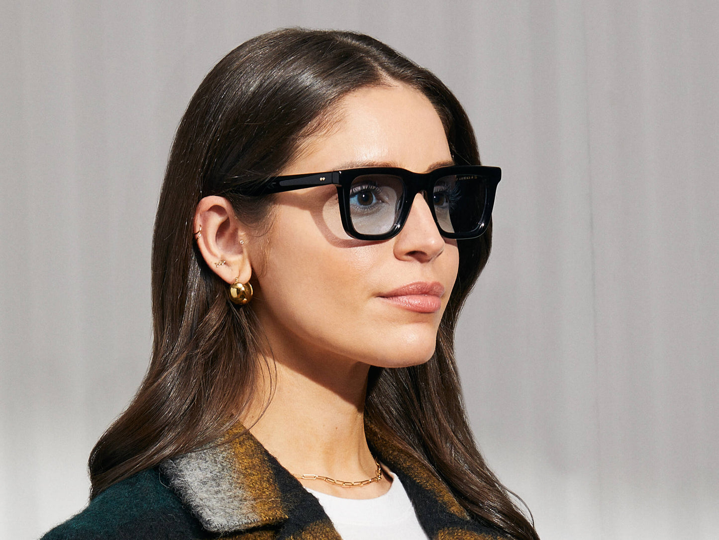 Moscot Rizik Black With Custom Made Tints Sunglasses