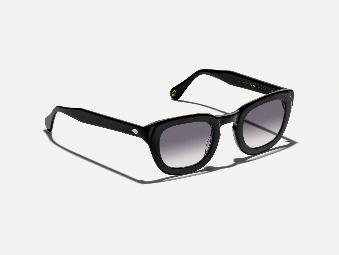 Moscot Telena Black With Custom Made Tints Sunglasses
