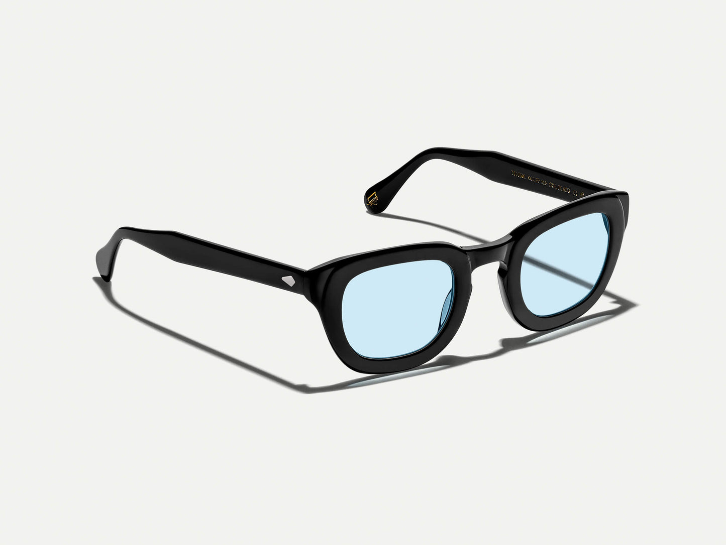 Moscot Telena Black With Custom Made Tints Sunglasses