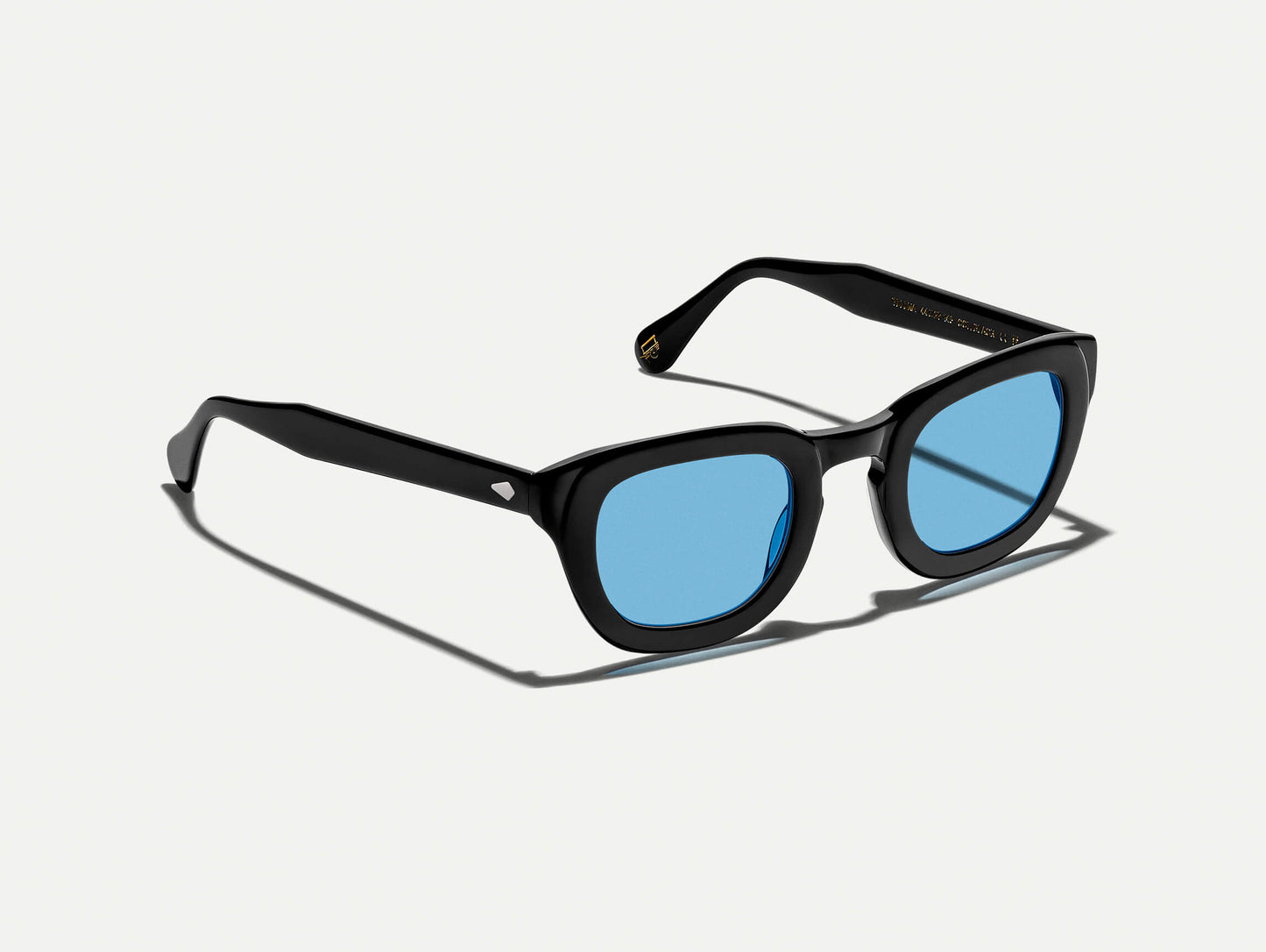 Moscot Telena Black With Custom Made Tints Sunglasses