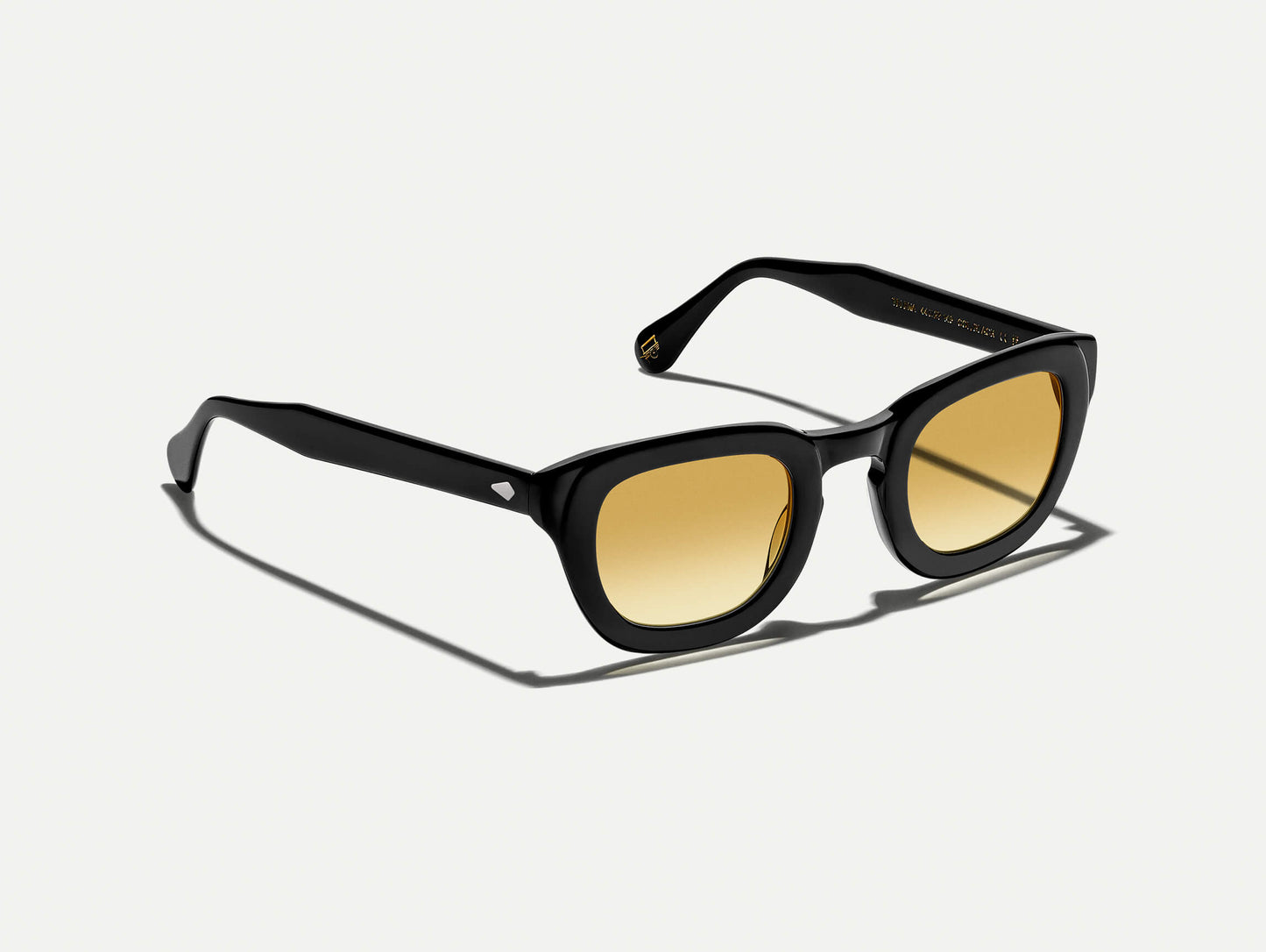 Moscot Telena Black With Custom Made Tints Sunglasses