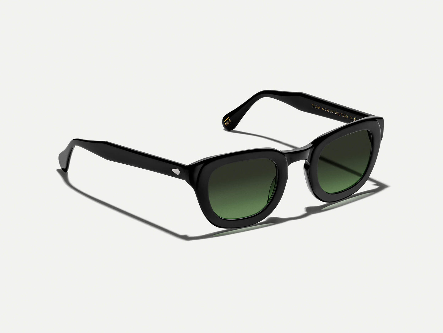 Moscot Telena Black With Custom Made Tints Sunglasses