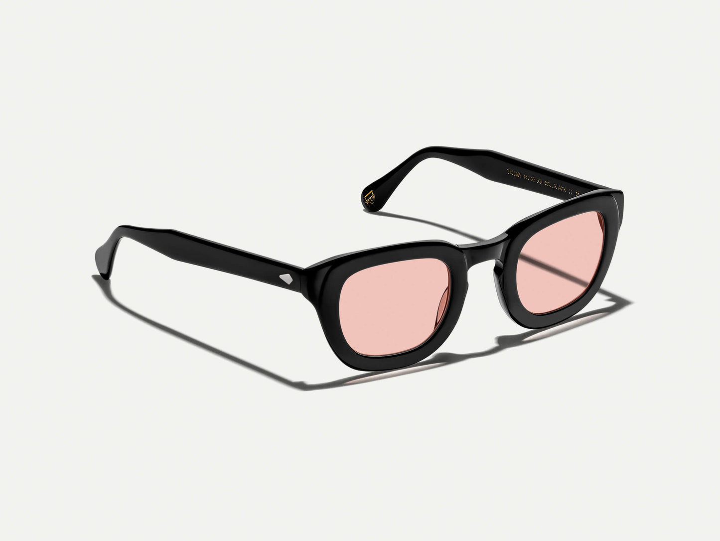 Moscot Telena Black With Custom Made Tints Sunglasses