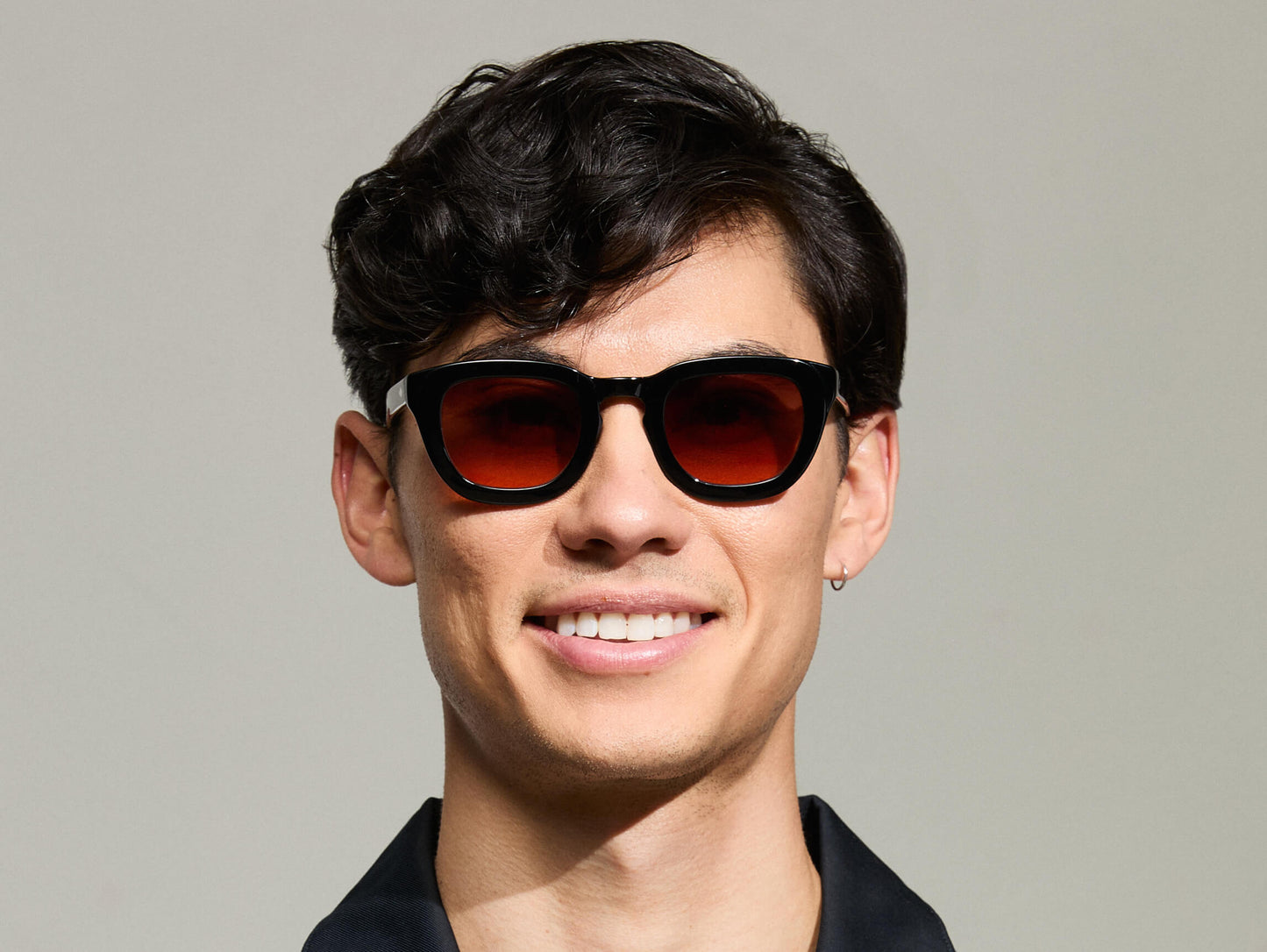 Moscot Telena Black With Custom Made Tints Sunglasses