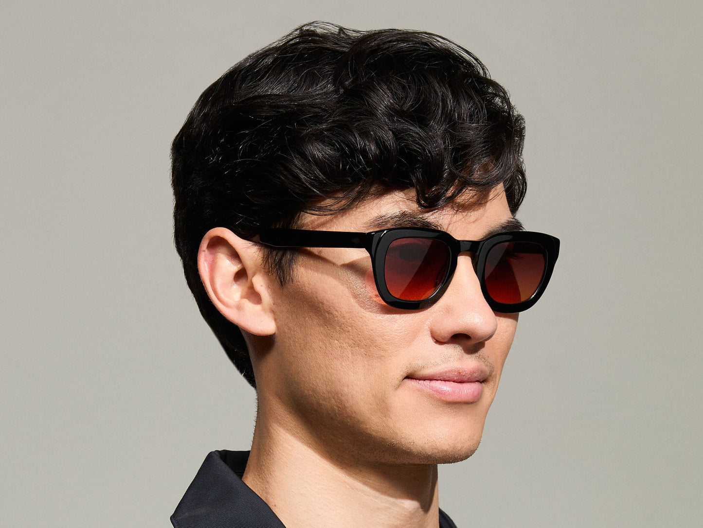 Moscot Telena Black With Custom Made Tints Sunglasses