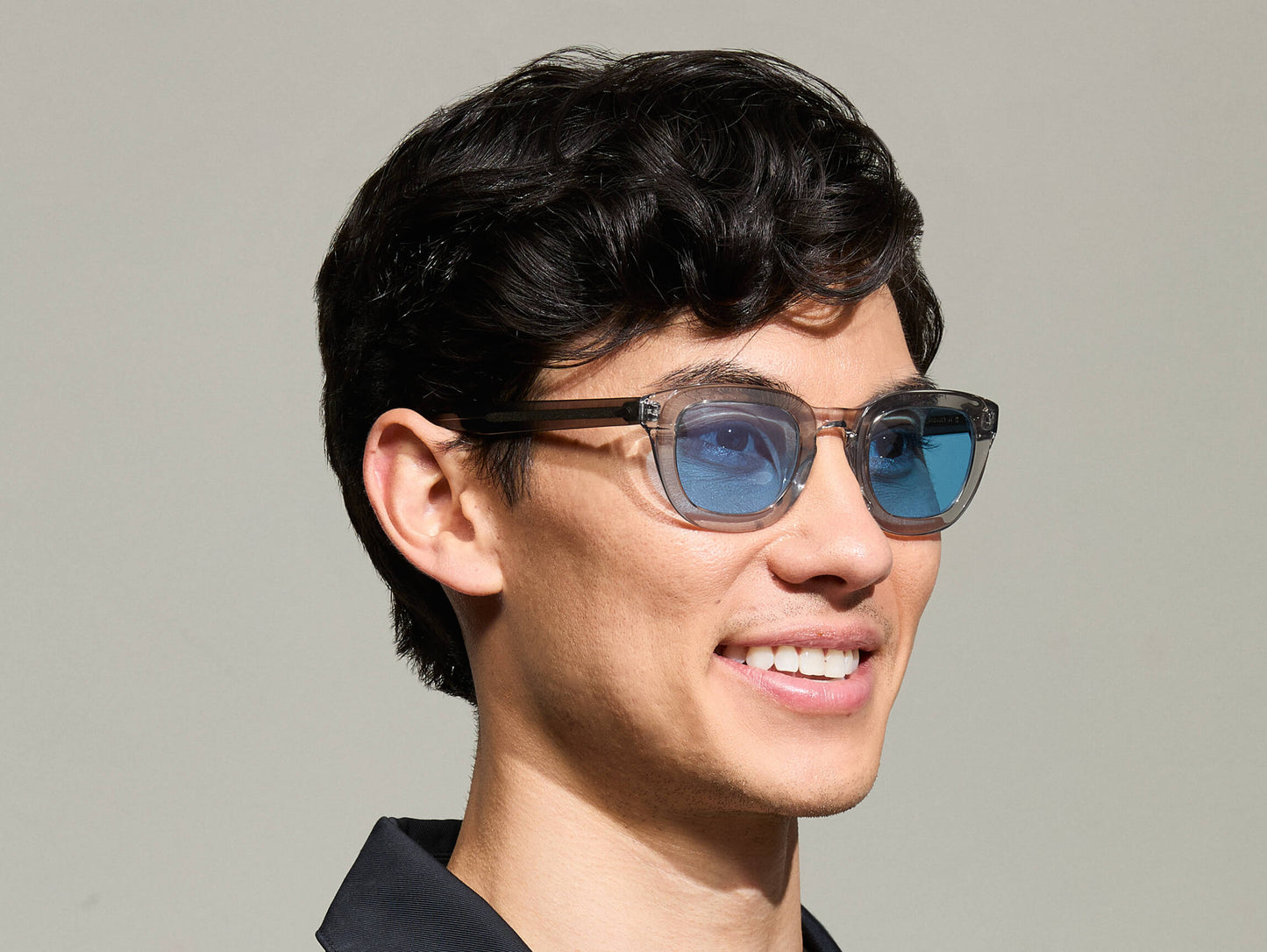 Moscot Telena Grey/Light Grey With Custom Made Tints Sunglasses