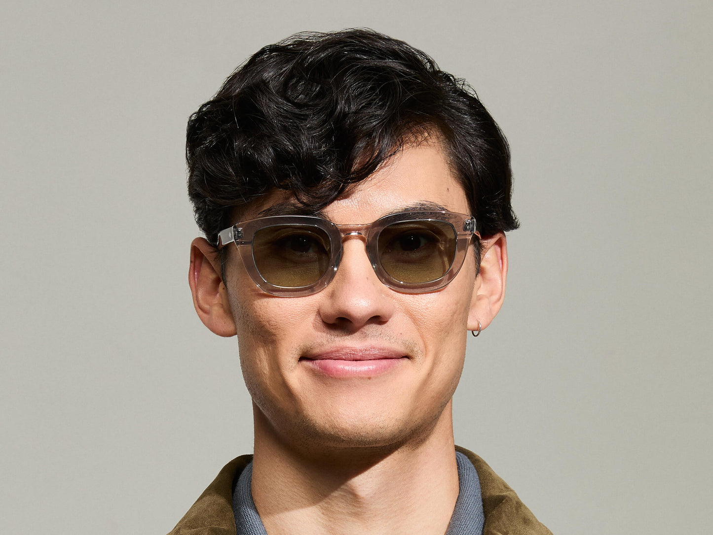 Moscot Telena Grey/Light Grey With Custom Made Tints Sunglasses