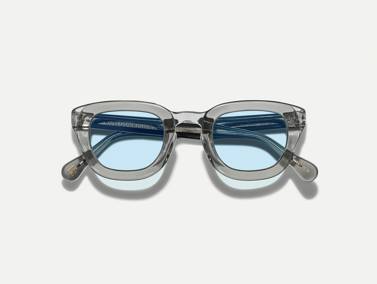 Moscot Telena Grey/Light Grey With Custom Made Tints Sunglasses