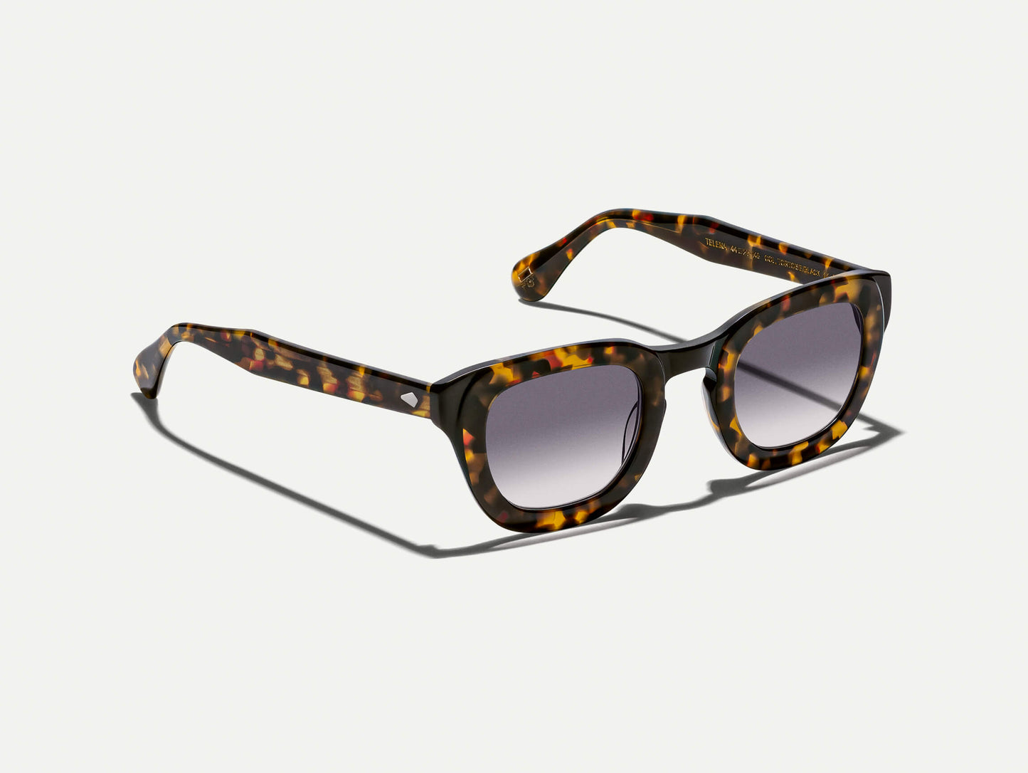 Moscot Telena Tortoise/Black With Custom Made Tints Sunglasses
