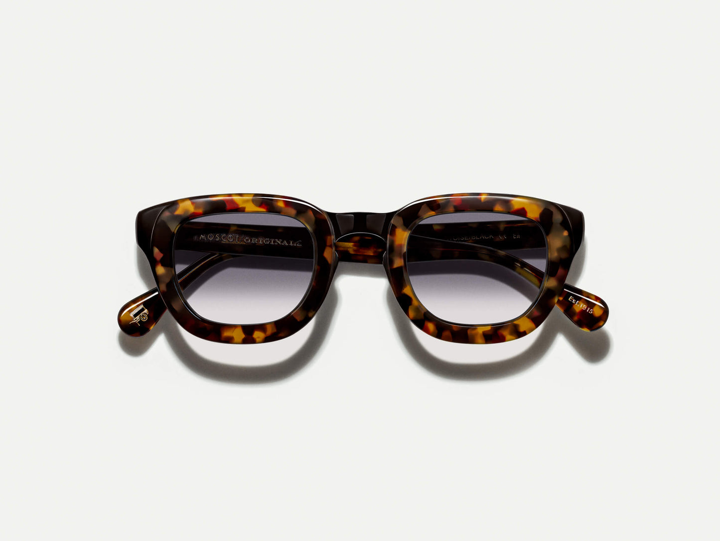 Moscot Telena Tortoise/Black With Custom Made Tints Sunglasses