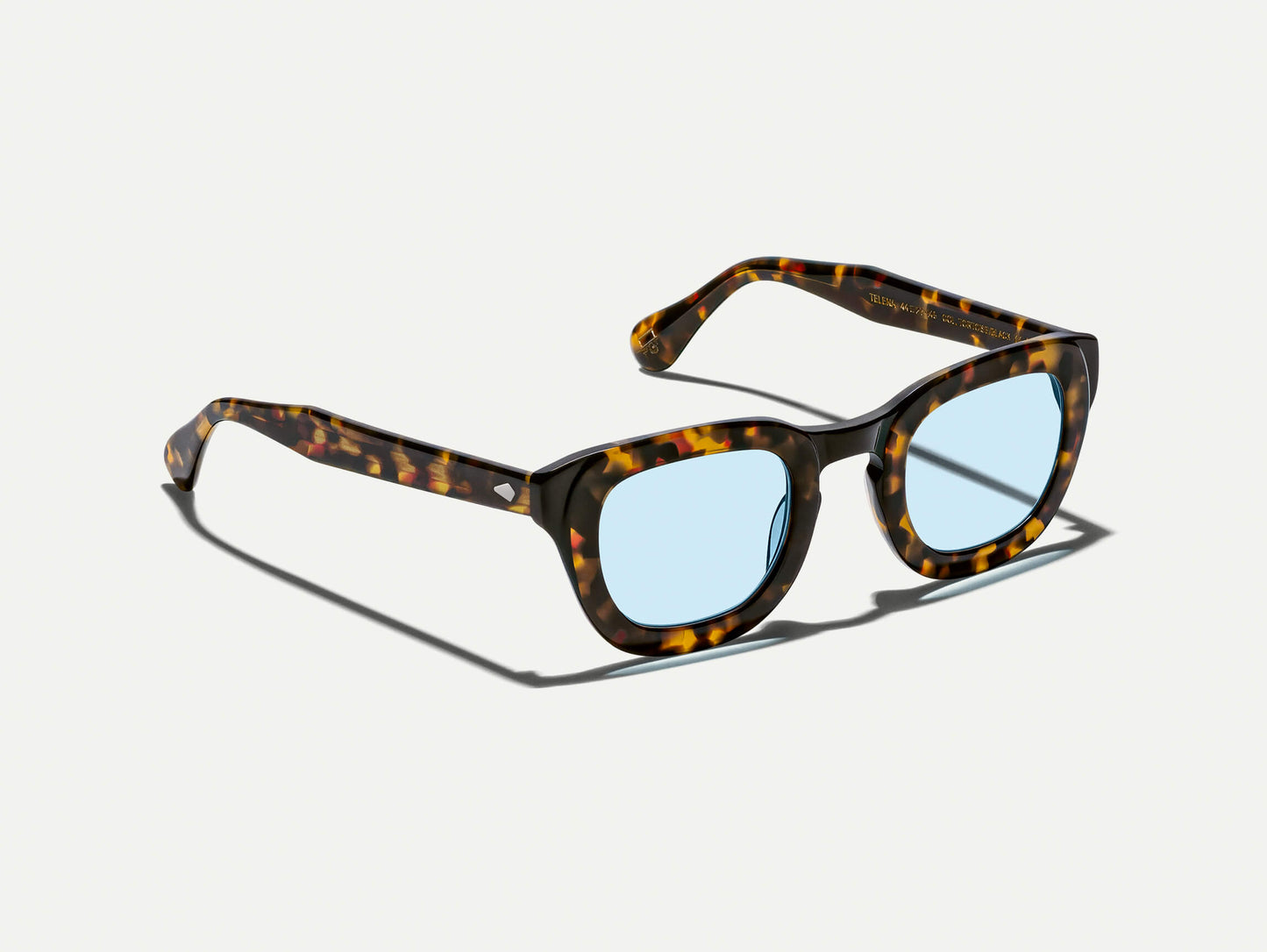 Moscot Telena Tortoise/Black With Custom Made Tints Sunglasses