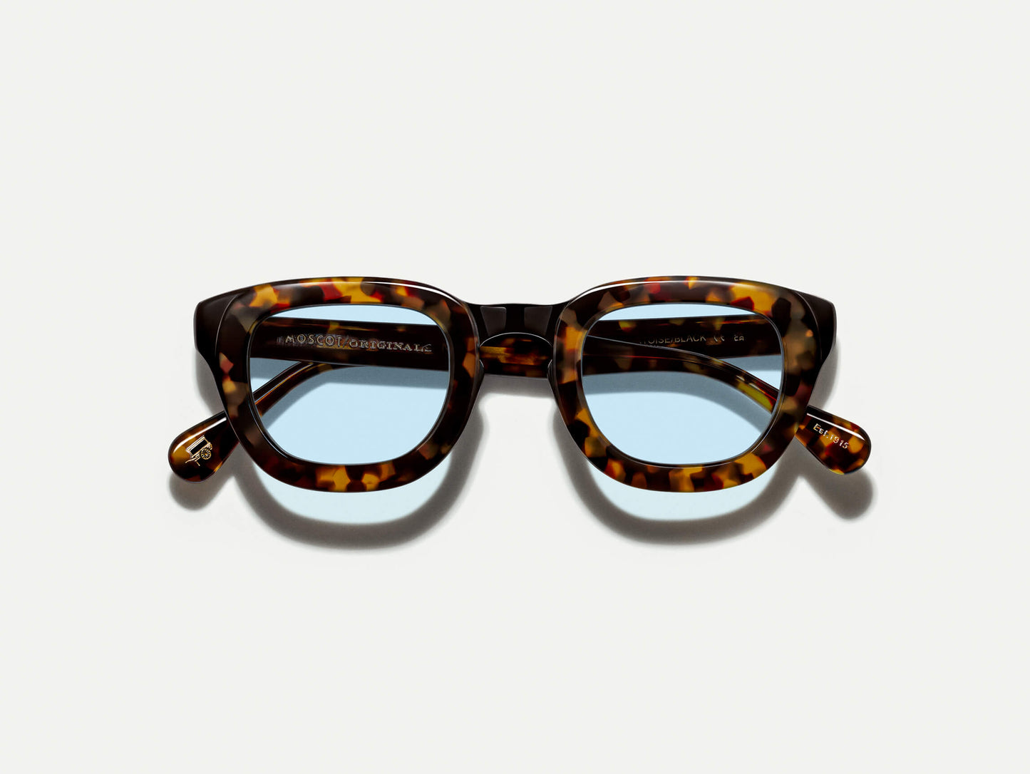 Moscot Telena Tortoise/Black With Custom Made Tints Sunglasses
