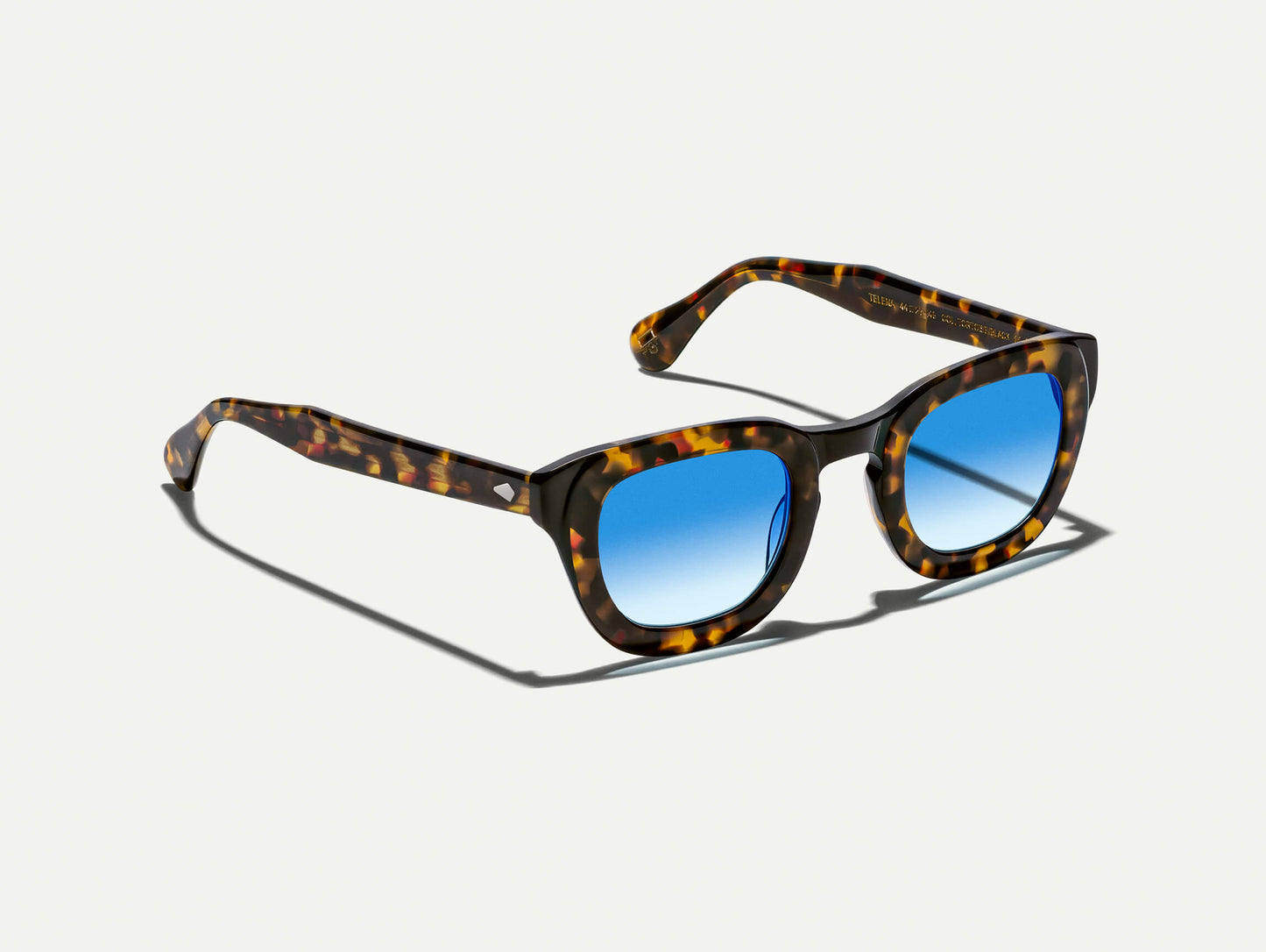 Moscot Telena Tortoise/Black With Custom Made Tints Sunglasses