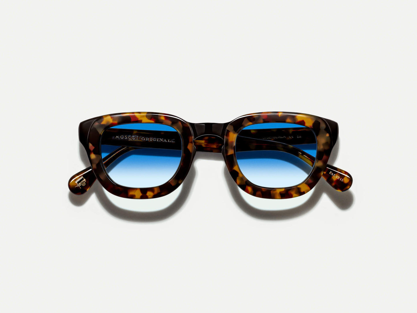 Moscot Telena Tortoise/Black With Custom Made Tints Sunglasses
