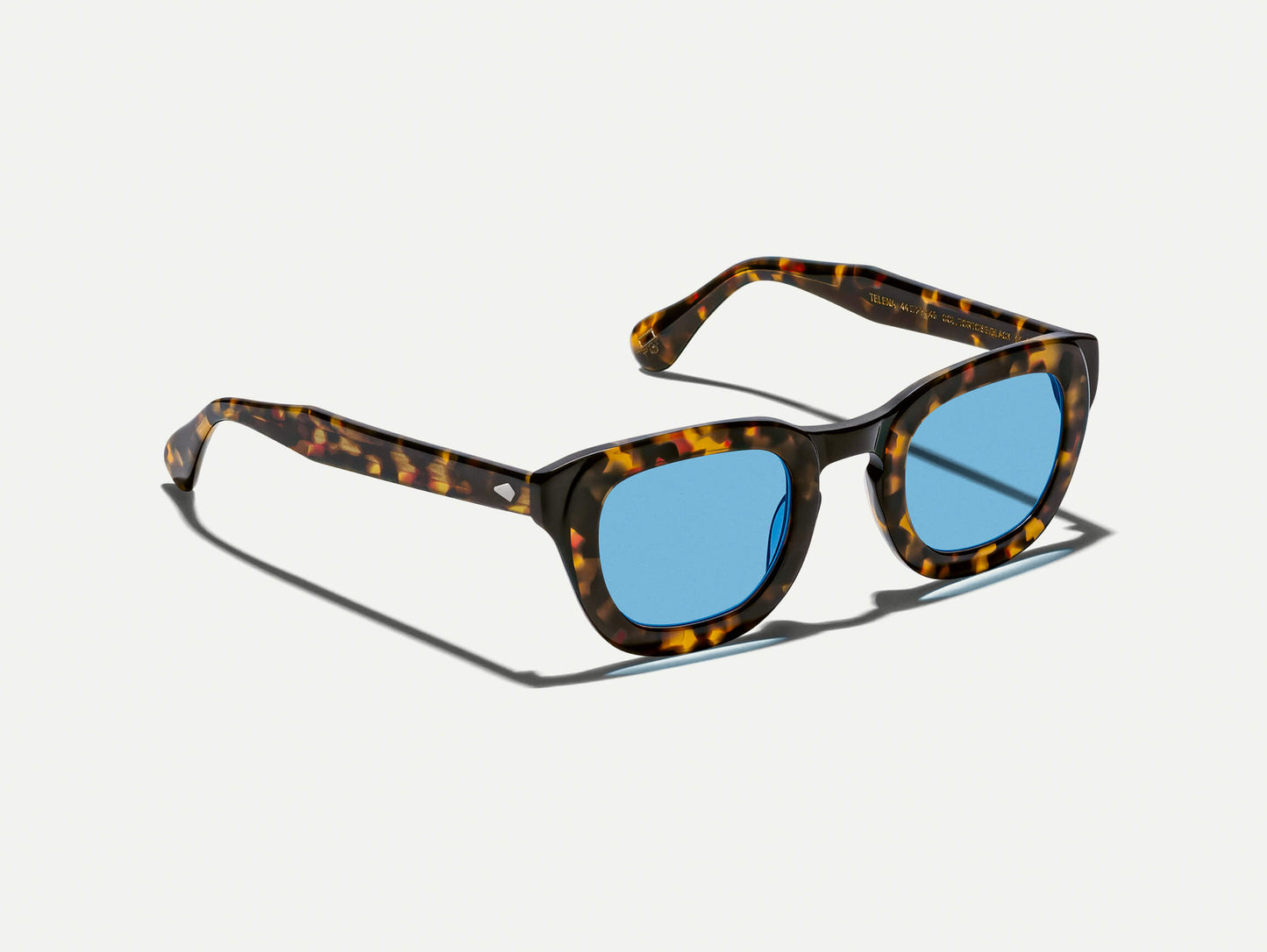 Moscot Telena Tortoise/Black With Custom Made Tints Sunglasses