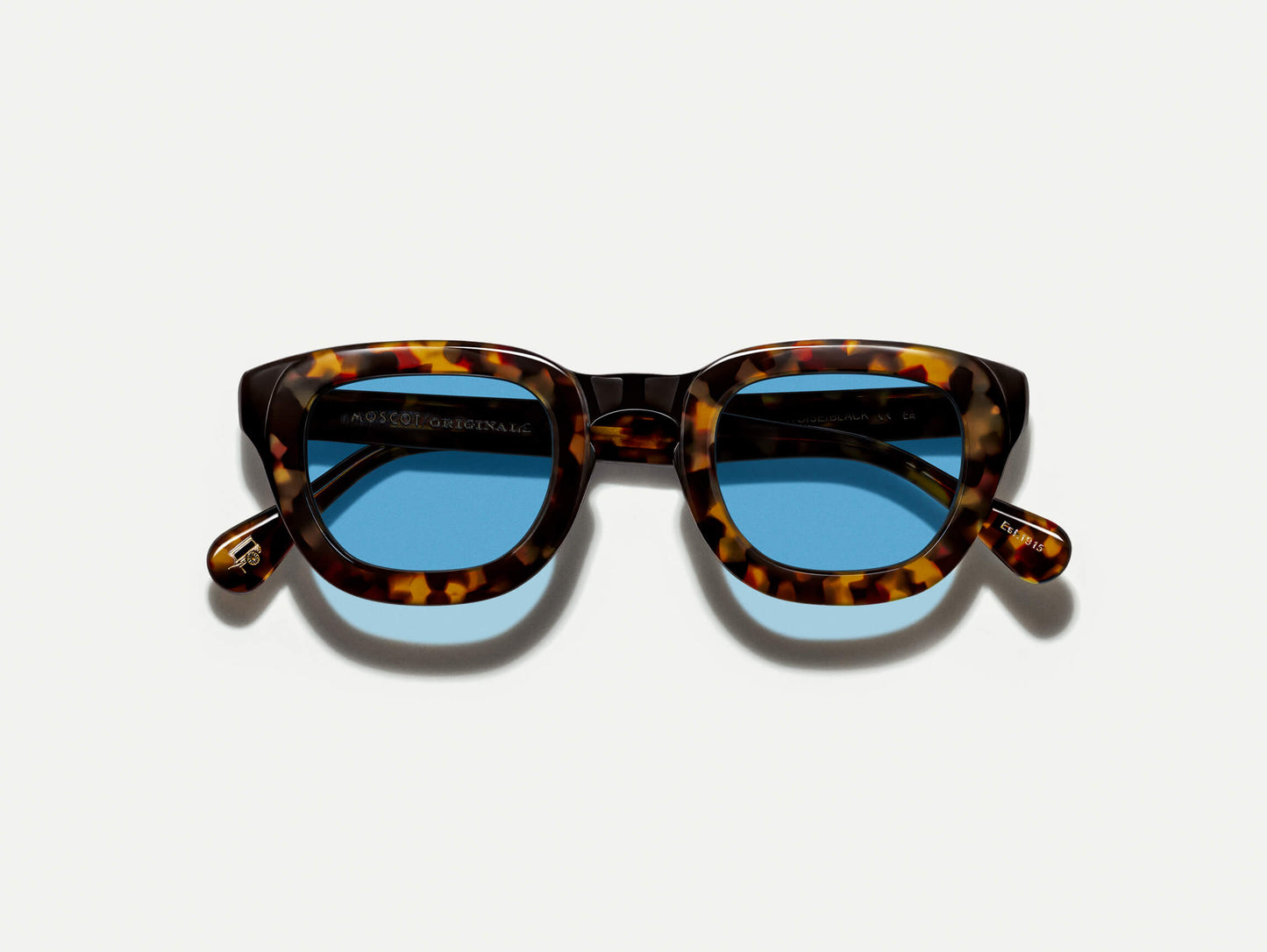 Moscot Telena Tortoise/Black With Custom Made Tints Sunglasses